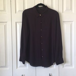 Eggplant blouse